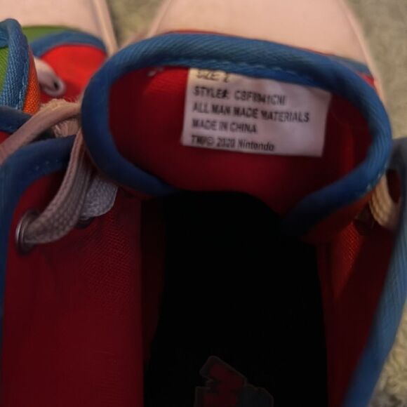 Kid Super Mario Brothers Sneakers - Picture 7 of 8
